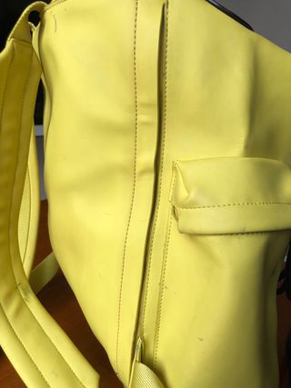 Mochila Hunter Amarilla y Negra
