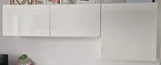 Módulos de salón blancos