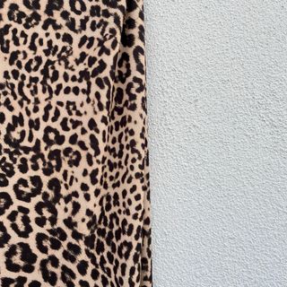Vestito lungo Bershka fantasia leopardata