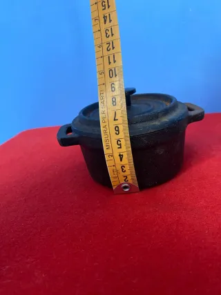 Set 2 Pentole Ghisa Coperchio