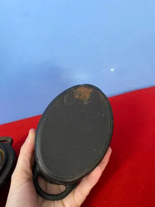 Set 2 Pentole Ghisa Coperchio