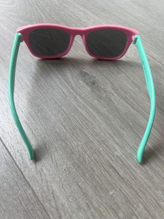Gafas de sol infantiles rosa y turquesa