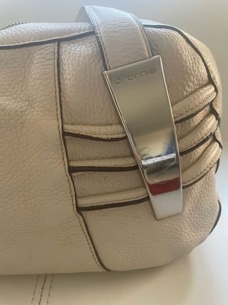 Bolso Cromia Piel Crudo Beige