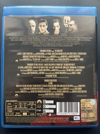 El Padrino Blu-ray Edición Coleccionista