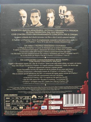 El Padrino Blu-ray Edición Coleccionista