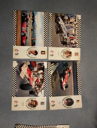Oferta Lote 14 Postales Vintage Fórmula 1