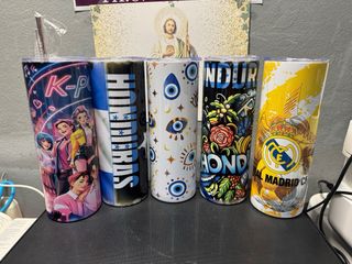 Vasos personalizados multicolor