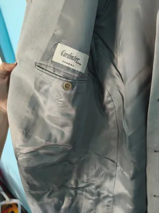 Traje completo crema