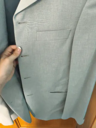 Traje completo crema