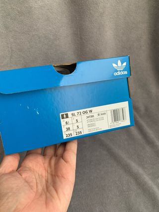 Adidas SL 72 OG Talla 38 Verde/Amarillo