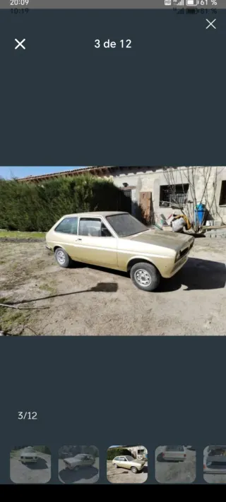 Despiece de Ford fiesta mk1