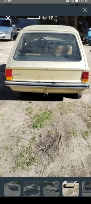 Despiece de Ford fiesta mk1