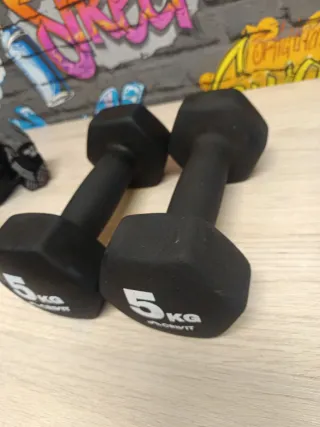 2 Mancuernas Crivit 5kg