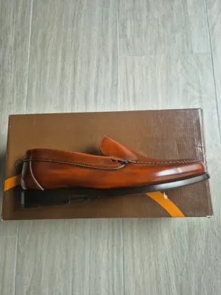 Mocasines Luis Gonzalo Marrón Talla 40