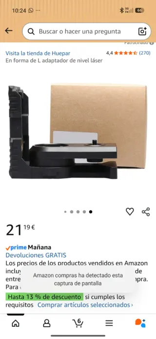 Adaptador Nivel Láser Huepar L