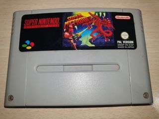 Cartucho Super Metroid SNES PAL ESP