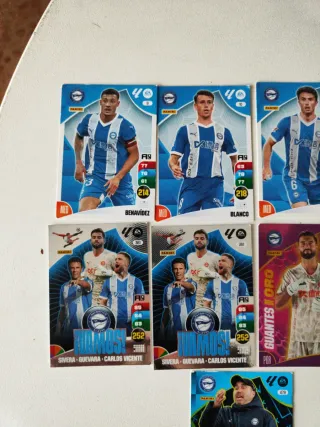 Cromos Adrenalyn Deportivo Alavés 24/25