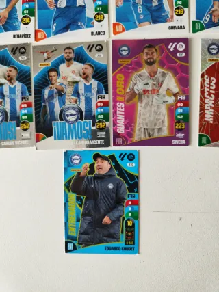 Cromos Adrenalyn Deportivo Alavés 24/25