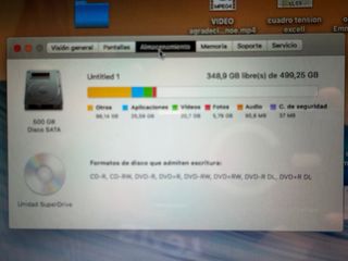 MacBook Pro 2008 Plata