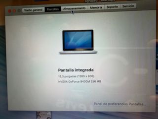 MacBook Pro 2008 Plata