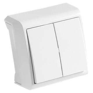 Interruptor Doble Superficie Panasonic VIKO