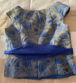 Traje Madrina Sonia Peña Talla 48