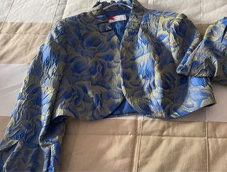 Traje Madrina Sonia Peña Talla 48