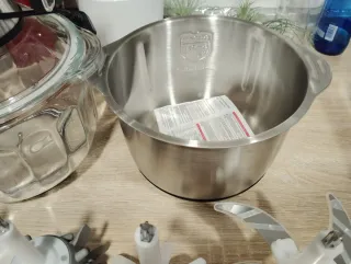 Procesadora de alimentos con accesorios