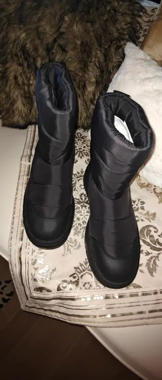 BOTAS ACOLCHADAS NIEVE ZARA