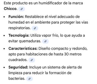 Humidificador Chicco