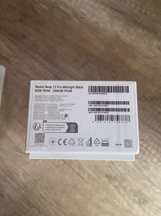 Xiaomi Redmi Note 13 Pro 256GB. Con scatola.