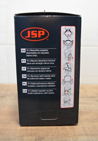 Caja de 10 mascarillas de protección JSP FFP2/FFP3