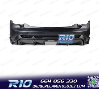 PARAGOLPES TRASERO MINI F56 F57 COUPE 14-20 LOOK NEW JCW