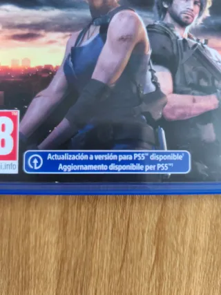 Resident Evil 3 PS4/PS5 Juego