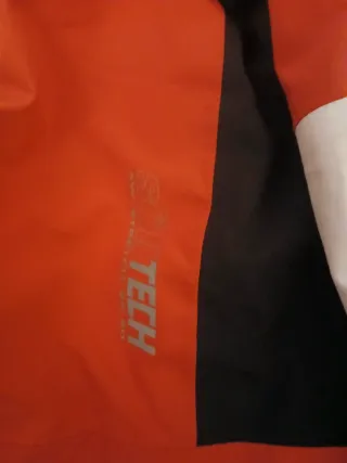 Giubbotto da sci Söll rosso e verde