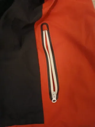 Giubbotto da sci Söll rosso e verde