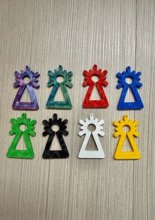 Llaveros Virgen del Pilar 3D