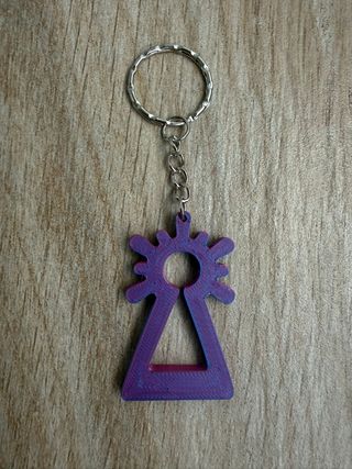 Llaveros Virgen del Pilar 3D