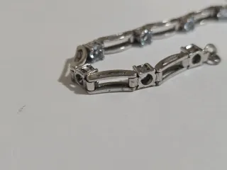 Pulsera Plata con Piedras