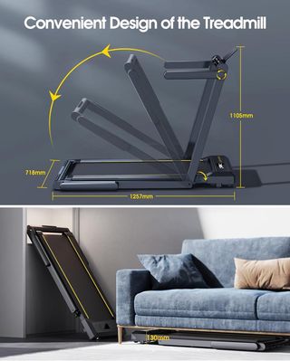 Cinta Correr Plegable 2 en 1 Dual LED