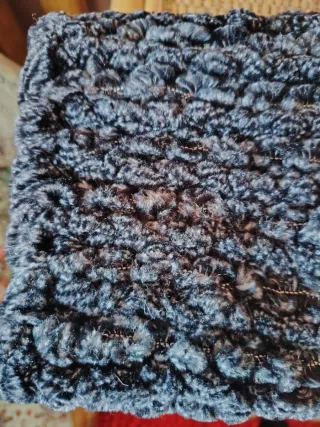 Scaldacollo nuovo grigio/nero