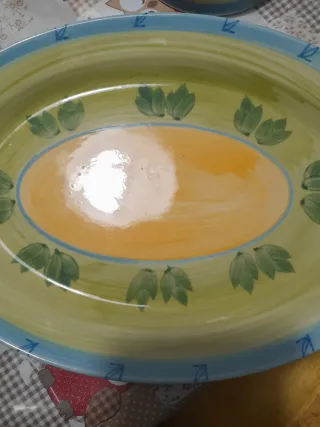 Vassoio, ciotolina e piattino I piatti del sole