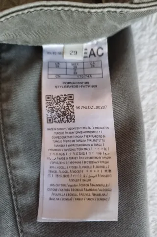 Pantalón pitillo Guess T. M