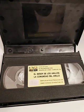 VHS La Comunidad del Anillo (Español)