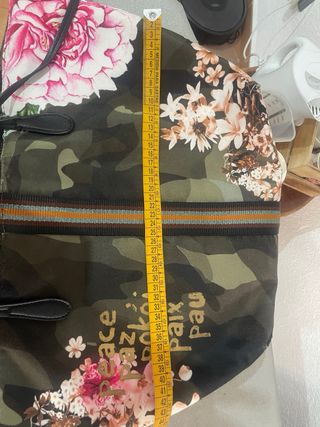 Bolso Tote Desigual Safari Flores Camuflaje