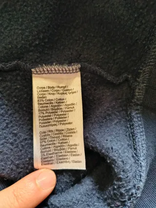 Felpa / Sudadera Lacoste Sport Blu Navy