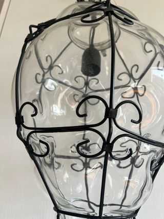 Lampadario Vetro Soffiato Murano