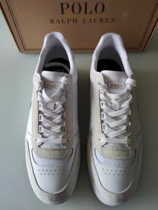 Zapatillas Polo Ralph Lauren Blancas Talla 48