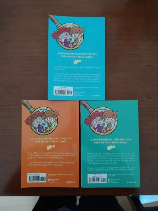 Lote 3 libros:El caso del robo de la Mona Louisa (