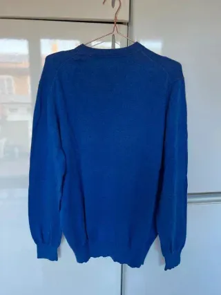 Jersey McGregor New York azul – cuello V - talla L